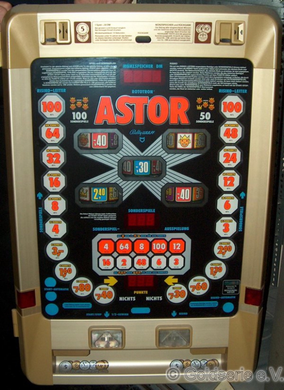 Astor, Rototron, Bally Wulff, 1984